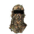 Maschera Mimetica 3D con Foglie per Camuffamento